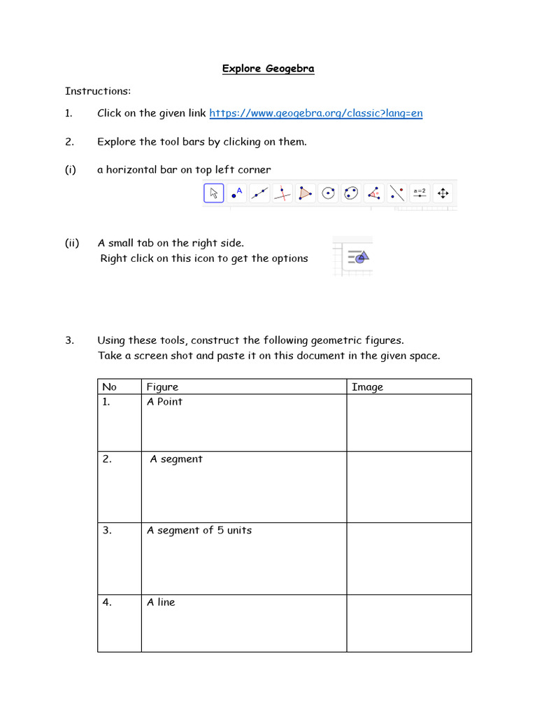 2 March P1 Explore Geogebra | PDF | Games & Activities | Teaching ...