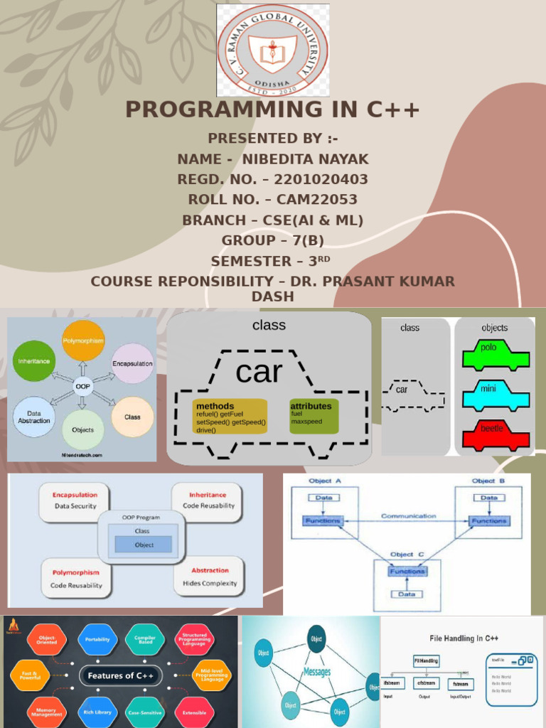 C++ Programming Presentation | PDF