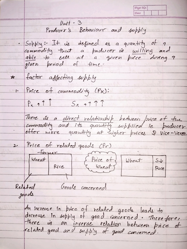 Supply Notes Economics 29-Dec-2022 | PDF | Technology & Engineering