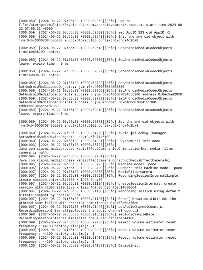 Android Media Codec Initialization Log | PDF | Shader