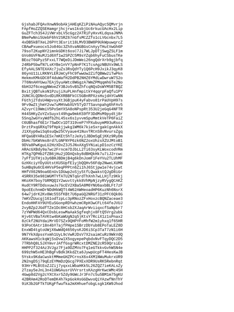Random Character String Generator | PDF