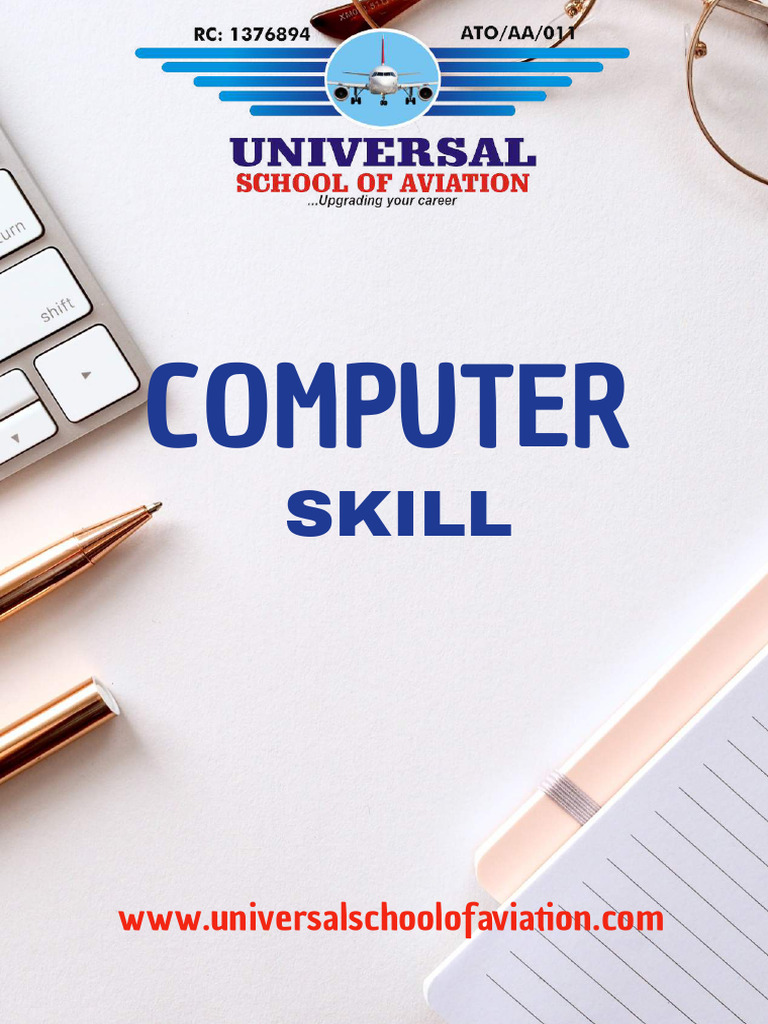 Computer Skill Ebook | PDF | Computer Data Storage | Control Key