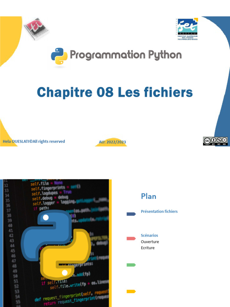 Gestion des fichiers en Python | PDF | Échecs | Théorie (échecs)
