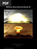 Atomic Bomb Tutorial en Blender