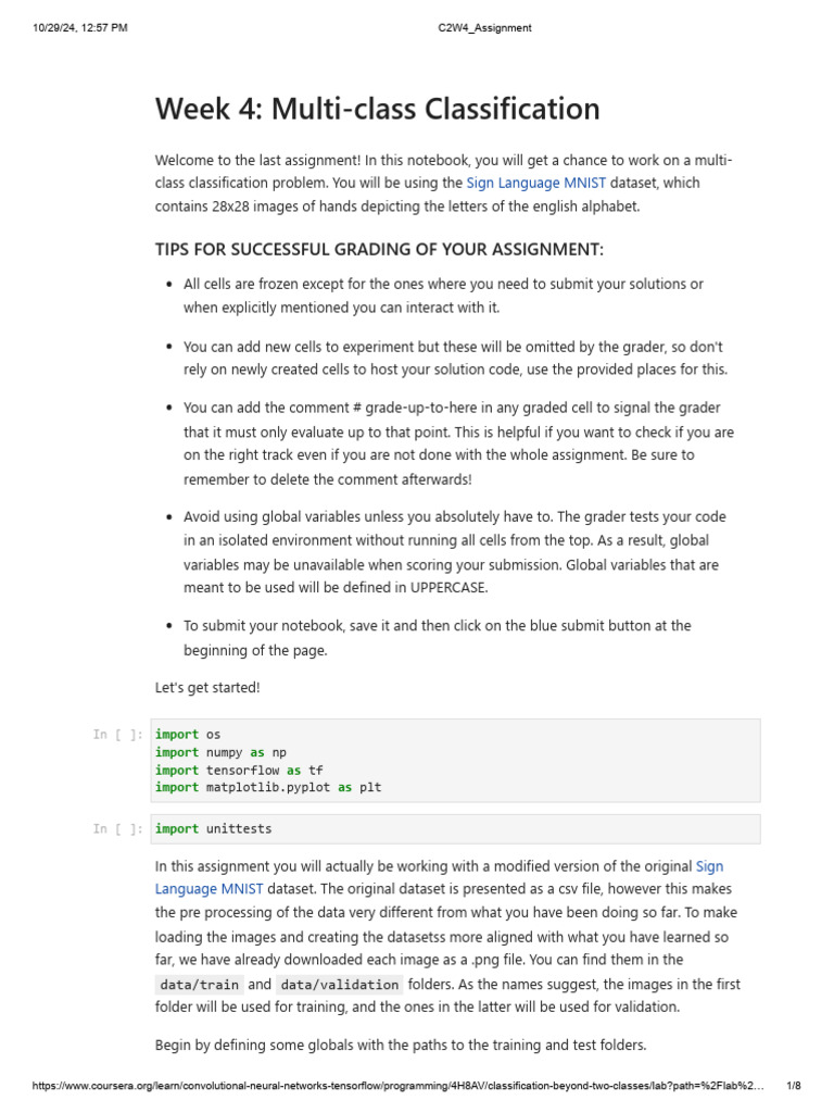 Multi-class Classification with CNNs | PDF | Computing | Artificial ...