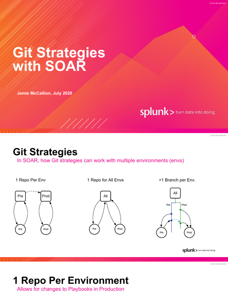 Git Strategies for SOAR Environments | PDF | Version Control | Software