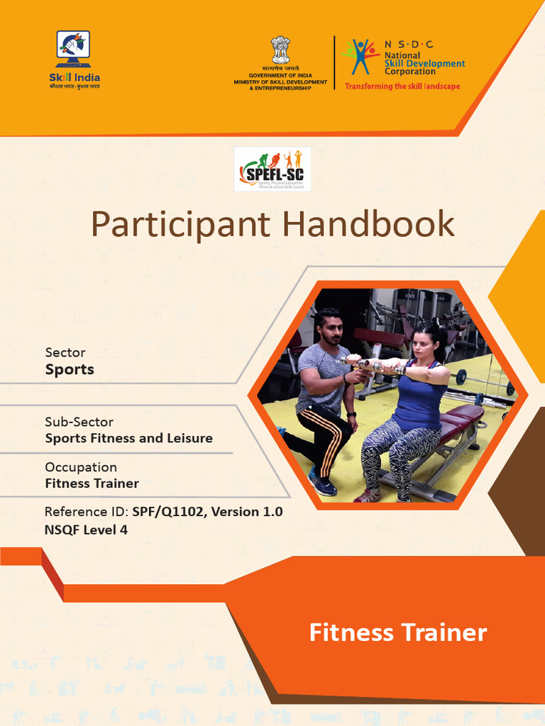 Skill India Fitness Trainer Manual | PDF | Nutrients | Physical Fitness