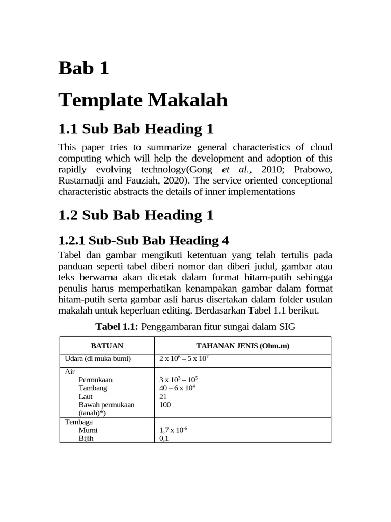Template Makalah Cloud Computing | PDF | Komputer