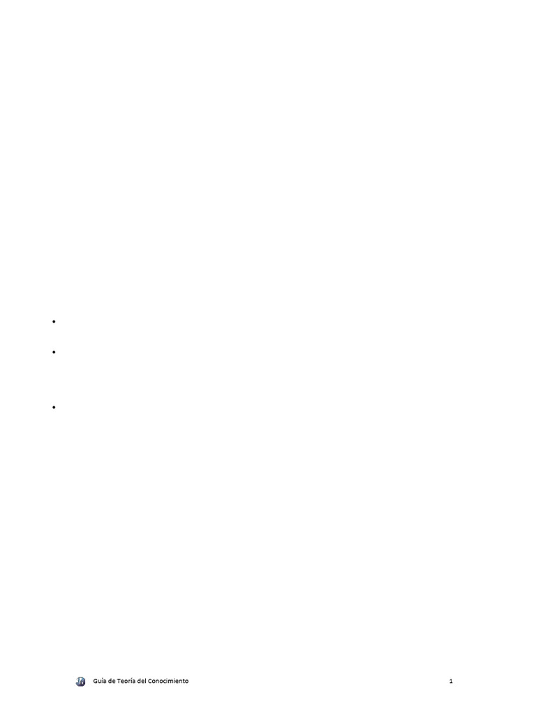 Guía para la Exposición de TdC | PDF | Conocimiento | Evaluación