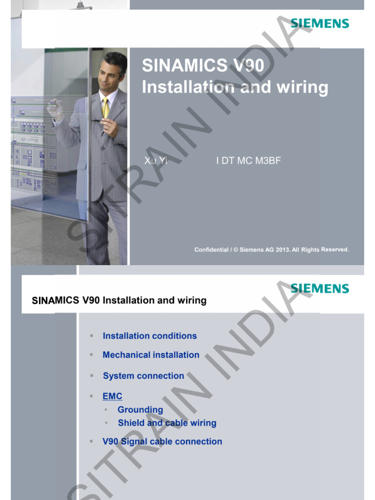02 V90+Training+Installaion XY | PDF