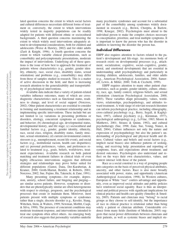2 | PDF | Mental Disorder | Psychology