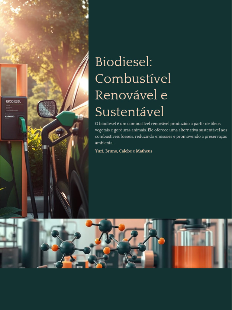 Vantagens e História do Biodiesel | PDF | Biodiesel | Agricultura