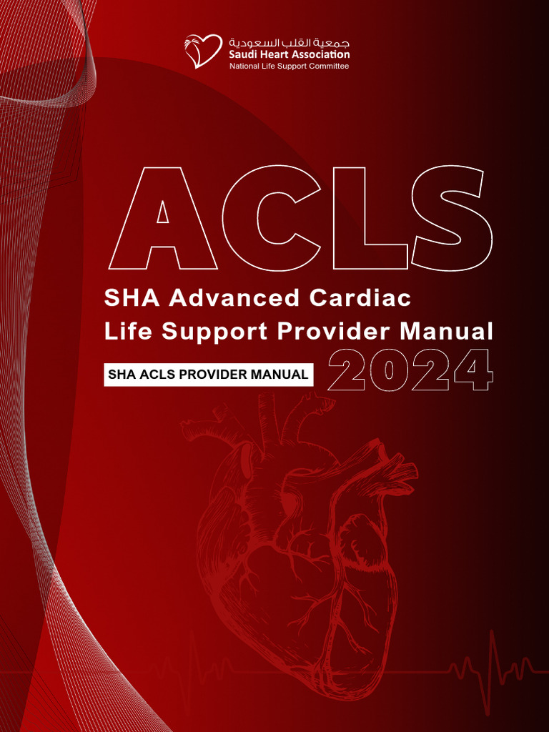SHA ACLS Provider Manual 2024 Guide | PDF | Cardiopulmonary ...