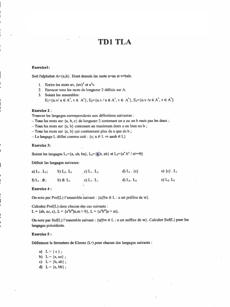 TD1 | PDF