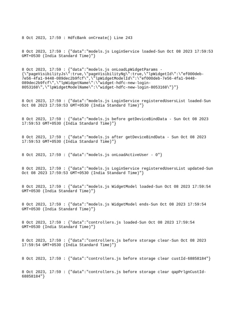 Hdfclogs 20 june 23 pdf computer file web development