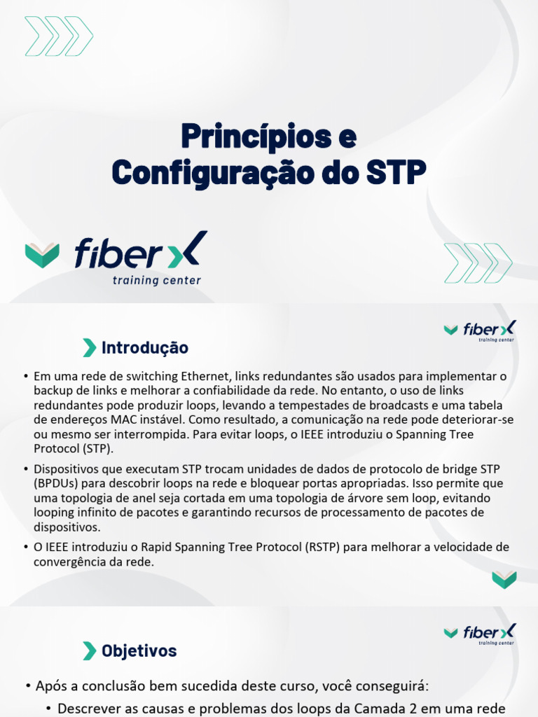 Mod 9 - STP | PDF | Rede de computadores | Comutador de rede