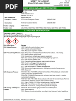 Paint Thinner Safety Data Sheet | PDF