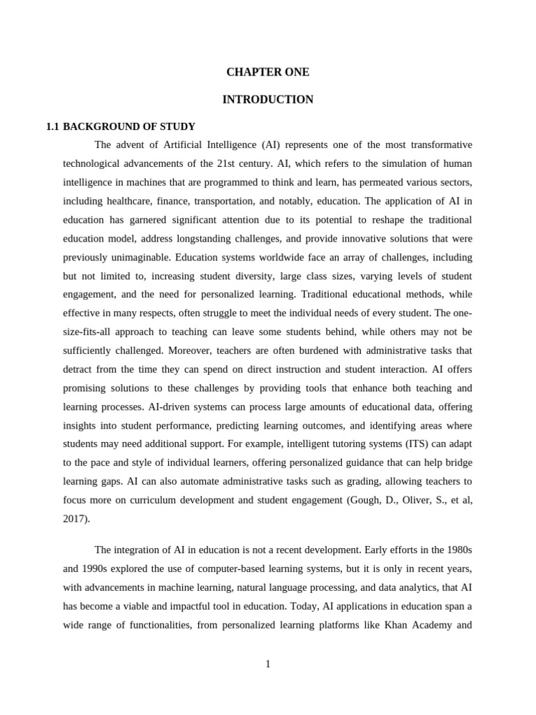 AI Applications in Education Overview | PDF | Artificial Intelligence ...