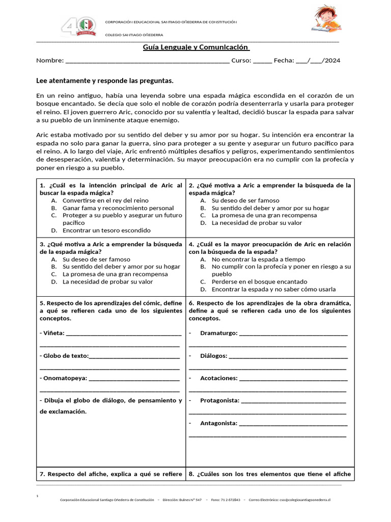 Guía 5tos | PDF | Crecimiento personal y profesional | Derecho