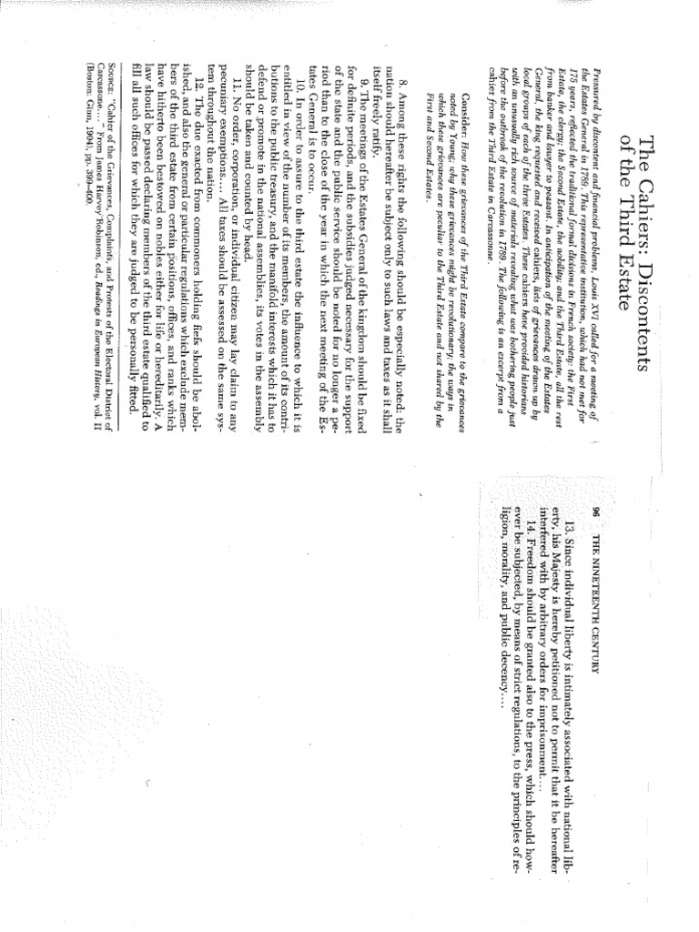 The+Cahiers +Discontents+of+the+3rd+Estate +and+ WHAT+IS+THE+3rd+ESTATE ...