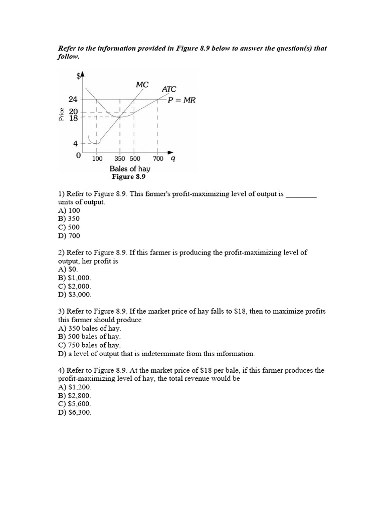 Profit Maximization Analysis in Farming | PDF