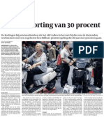 Pensioenkorting Van 30 Procent