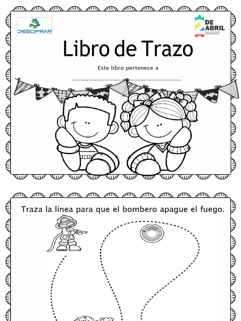 Cuaderno de Trazos para Preescolar | PDF | Hogar, jardinería y bricolaje