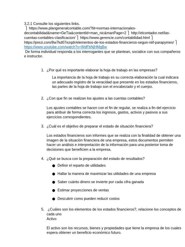 Guia 20 Yozman | PDF | Contabilidad | Estado financiero