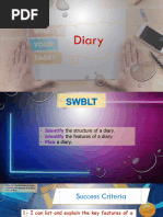 Diary Writing Format and Examples | PDF