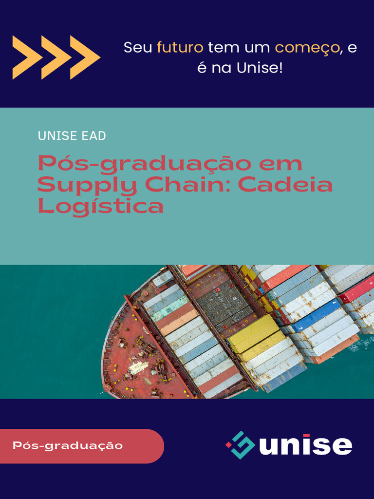 Pós-Graduação Supply Chain Cadeia Logística | PDF | Cadeia de ...