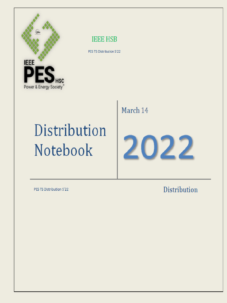 Distribution Notebook S'22 Overview | PDF | Inductor | Transformer