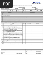 FM-200 System Maintenance Checklist | PDF | Transparent Materials ...