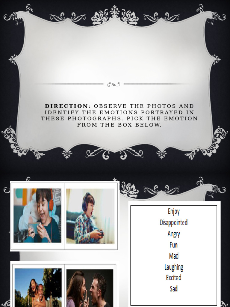 Identify Emotions in Text and Images | PDF | Language Arts & Discipline