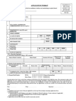 Application Format Iocl