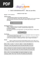 Test de marche 6 minutes (6MWT) | PDF | Médecine | Maladies et troubles