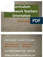 Curriculum Framework Teachers Orientation- EB[2]