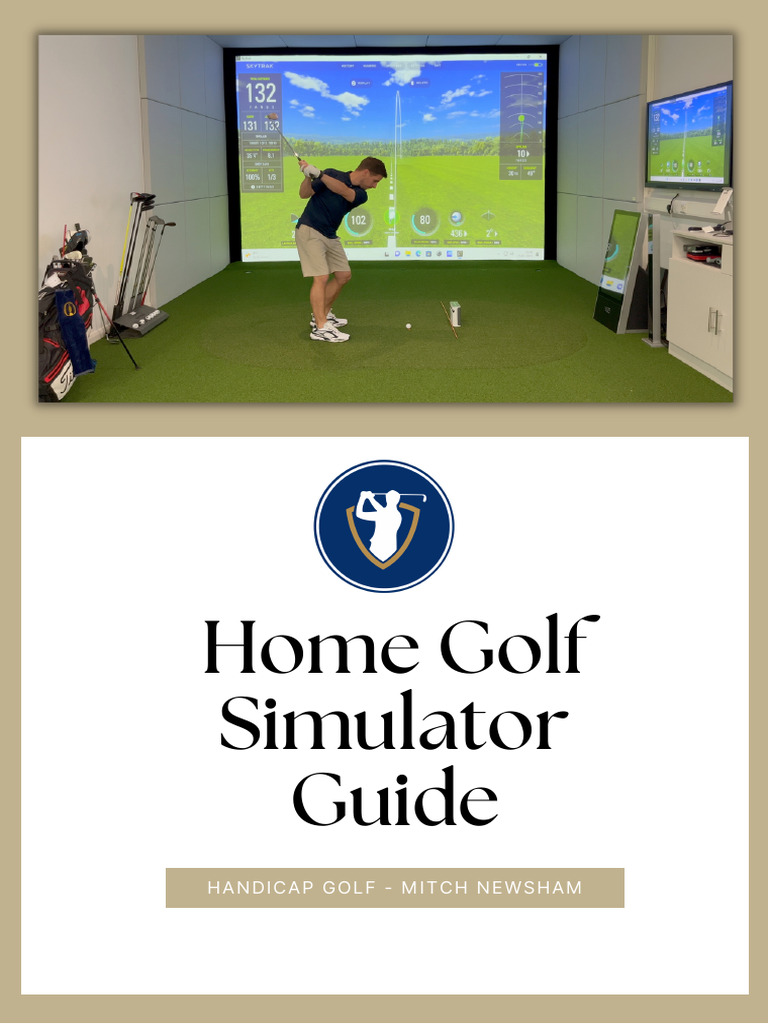 Home Golf Simulator Setup Guide | PDF | Personal Computers | Simulation