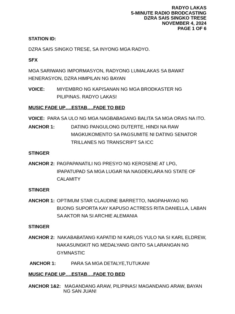 RB Draft 1 | PDF
