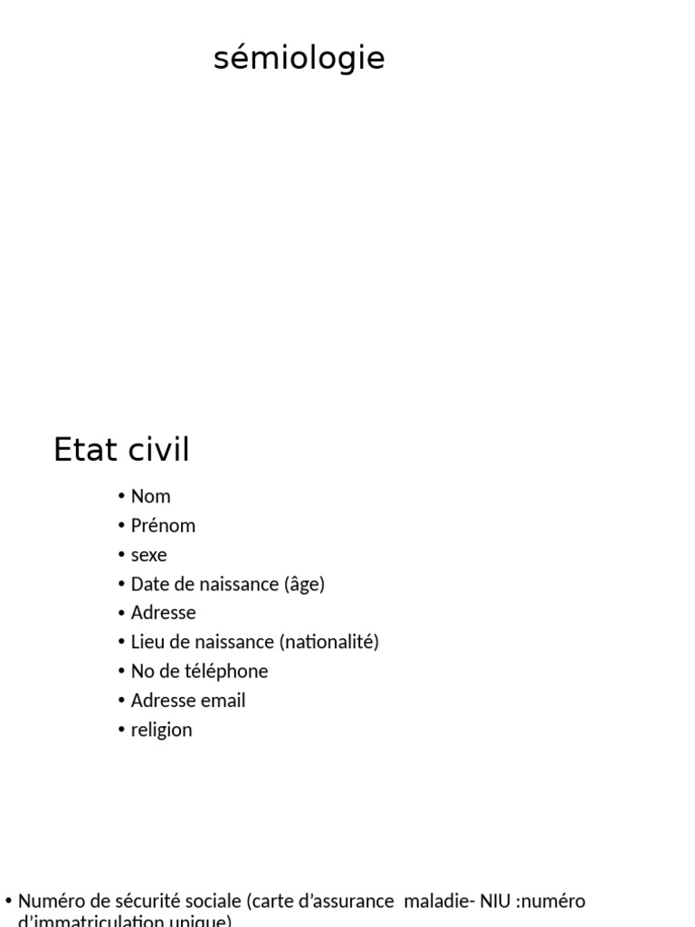 Semiologie A | PDF | Fièvre | Asthme