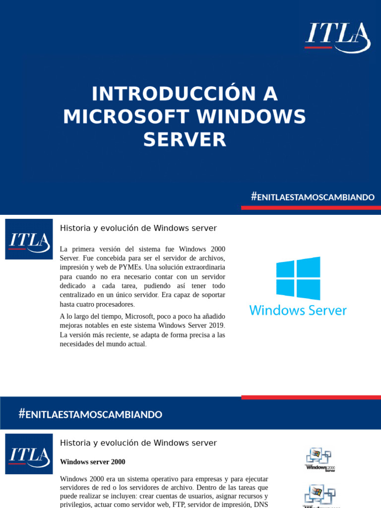 Capitulo 1 | PDF | Microsoft Windows | Windows Server 2008