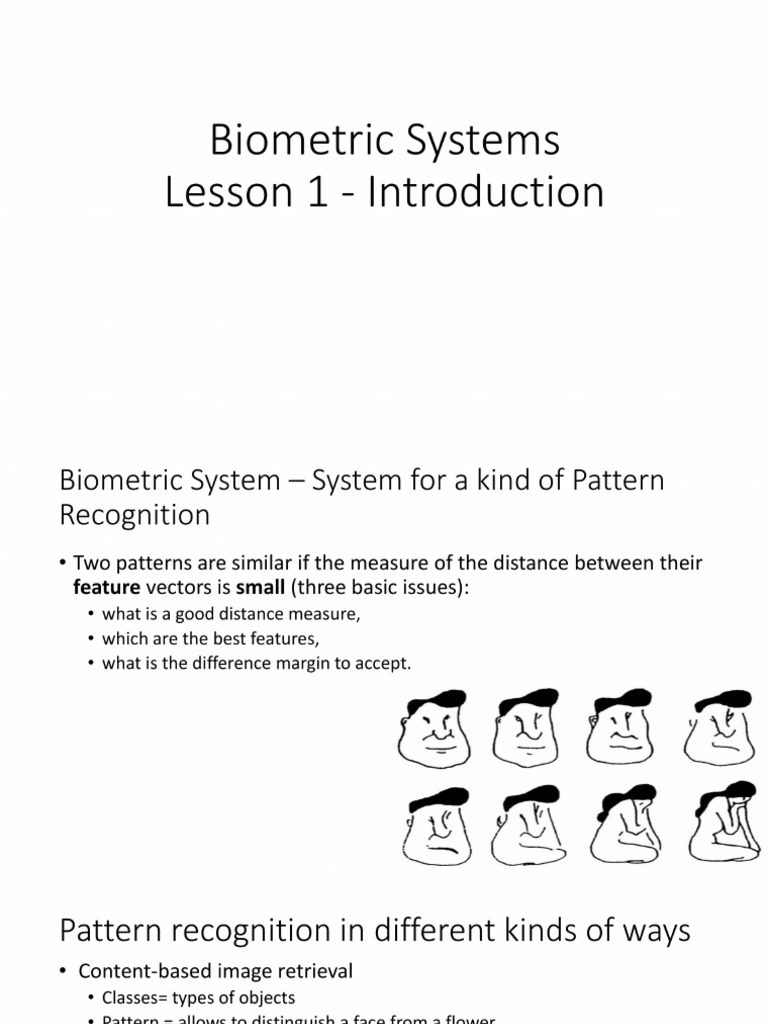 Lec+1+ +biometrics+ +P | PDF