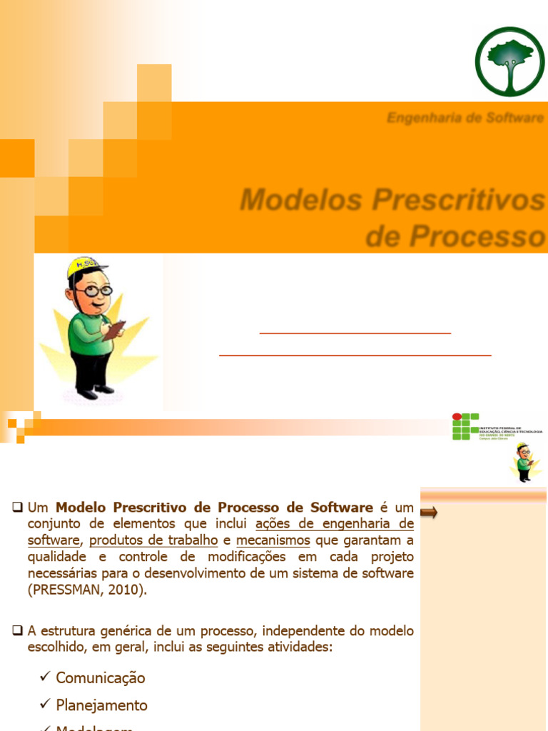 Modelos Prescritivos de Processo de Software | PDF | Métodos formais ...