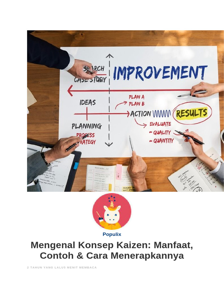 Penerapan Kaizen untuk Efisiensi Perusahaan | PDF | Bisnis