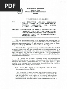 OCA Circular No. 303-2024