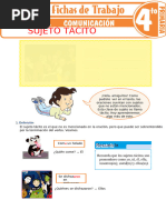 Actividades Completas Sujeto Tacito Expreso Pdf