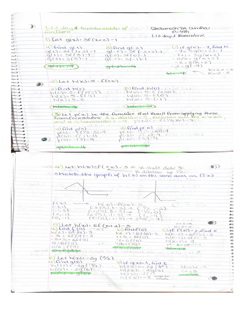 1 12 Day 1 Homework Pdf