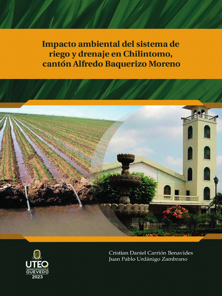 Impacto Ambiental Del Sistema de Riego y Drenaje en Chilintomo | PDF ...