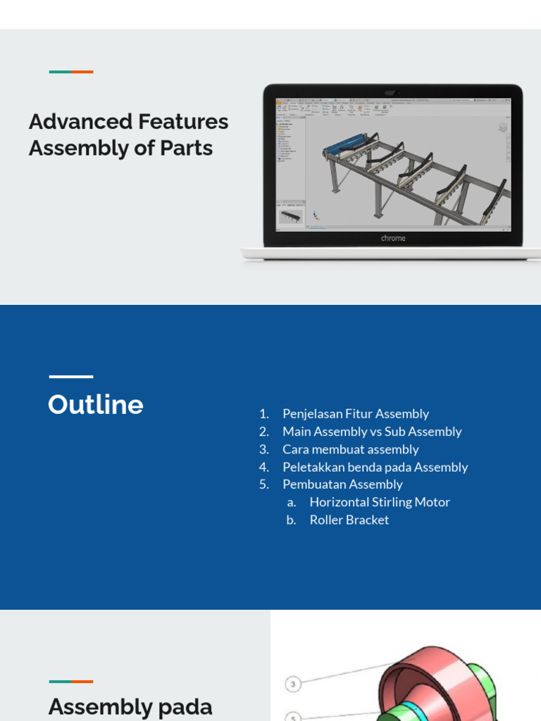 Fitur Assembly di Autodesk Inventor | PDF