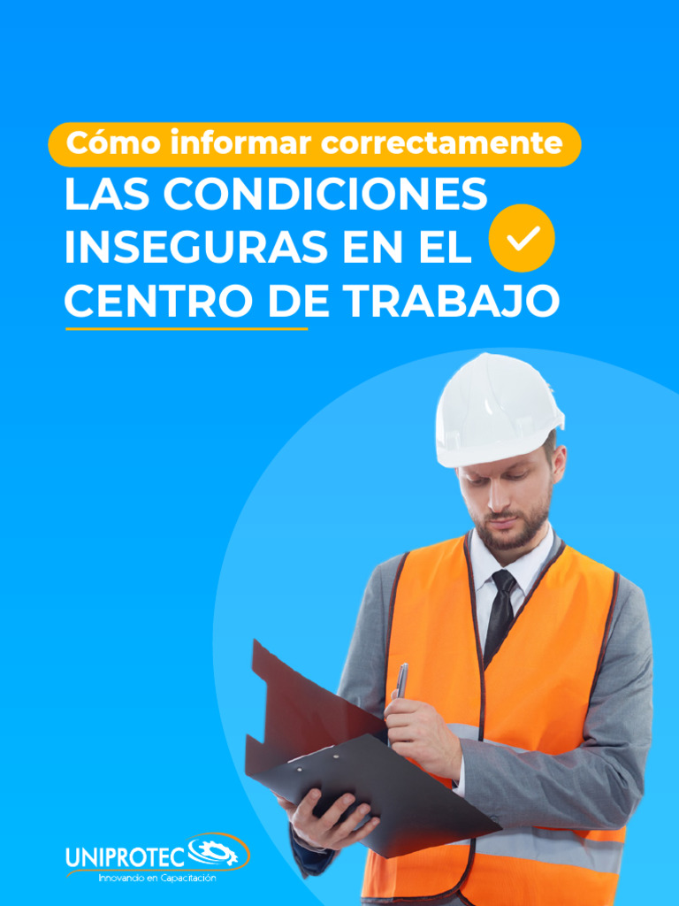 Cómo informar condiciones inseguras laborales | PDF