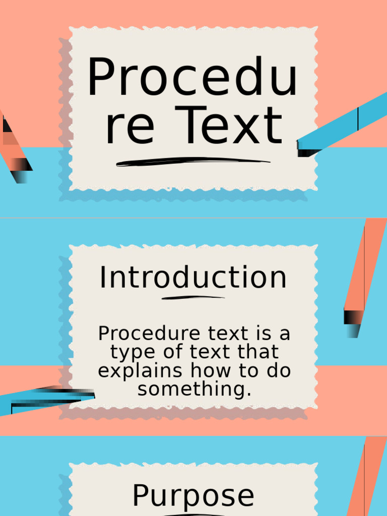 Procedure Text | PDF